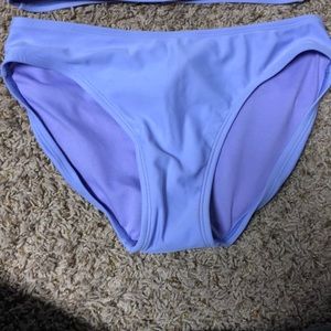 purple sequence bathing suit
